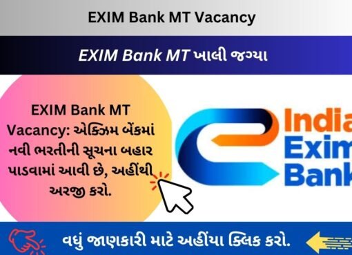 EXIM Bank MT Vacancy